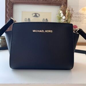 Michael Kors Selma Mini Saffiano Leather Crossbody